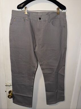 GAS JEANS Grey Cotton Denim Relaxed Fit Jeans-36X27 {NWOT}